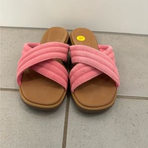 Reef sandal slides pink
